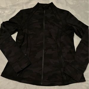 Lululemon black camo define jacket